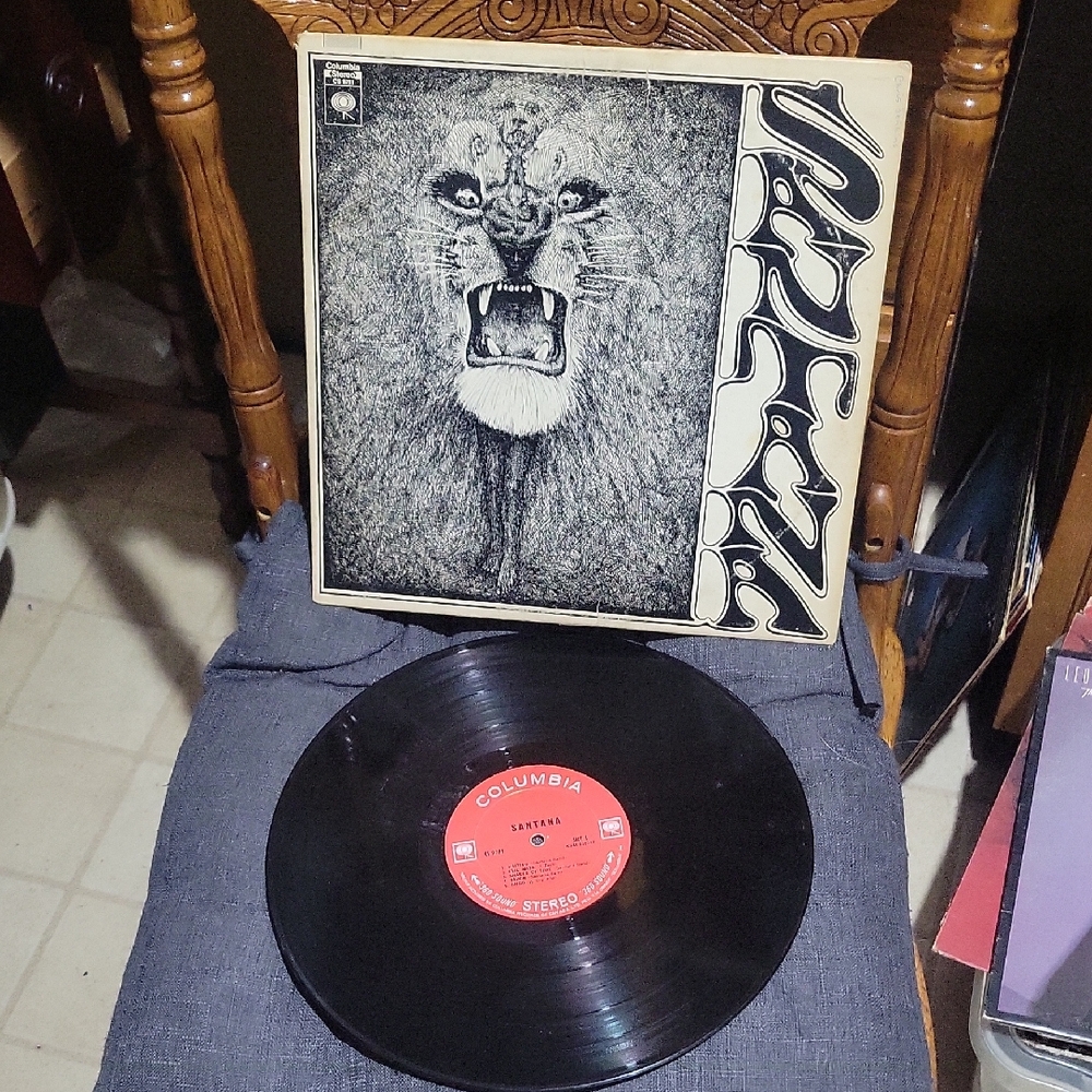 RARE~1969~ Santana Vinyl Record